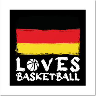 Germany Loves Basketball Posters and Art